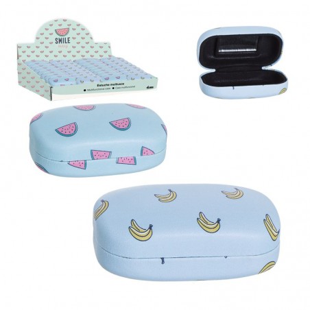 Estuche Multiusos Celeste, 2 Modelos Surtidos