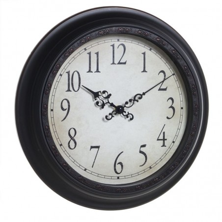 Reloj 35 5cm numeros classic negro