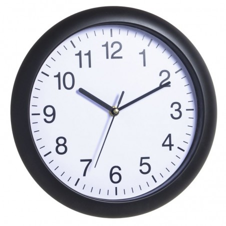 Reloj 27 5cm marco negro