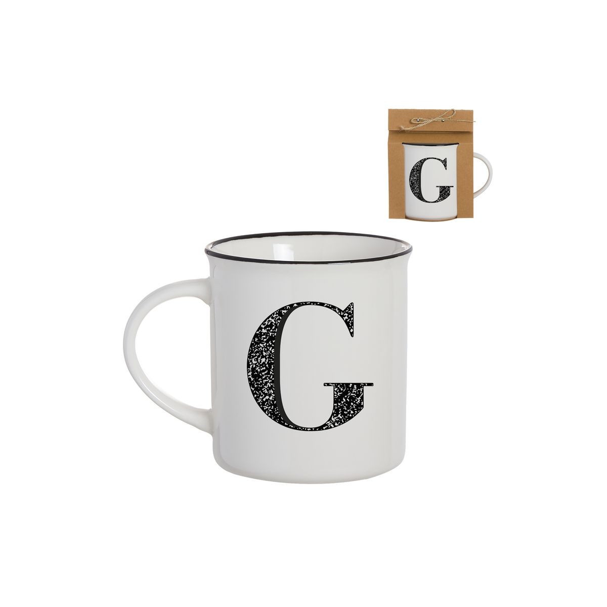 Mug vintage letra g 475ml