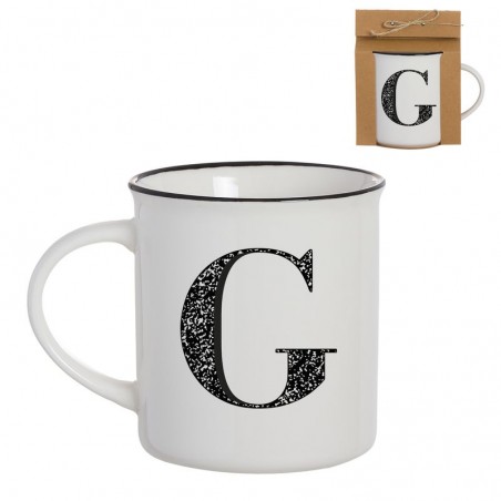 Mug Vintage Letra G 475ml