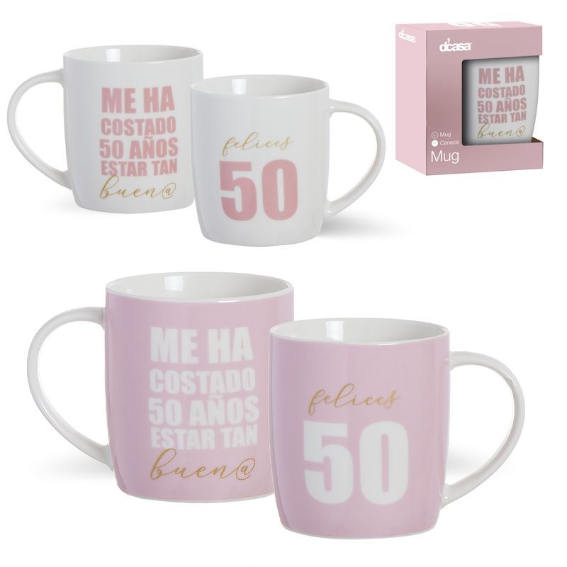 Mug 350ml 50 años 2m