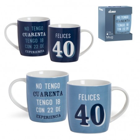Mug 350ml 40 Años 2m