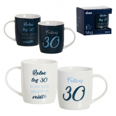 Mug 350ml 30 años 2m