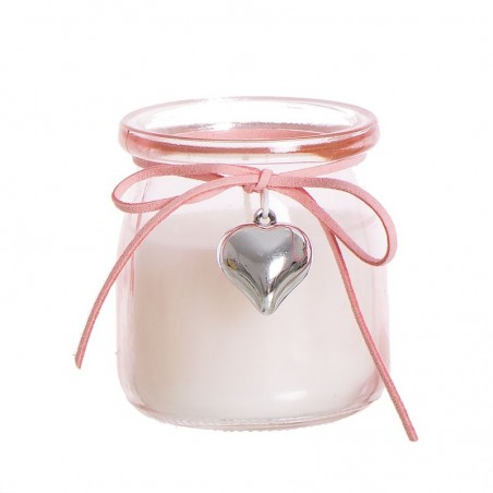 Vela Corazon Plata