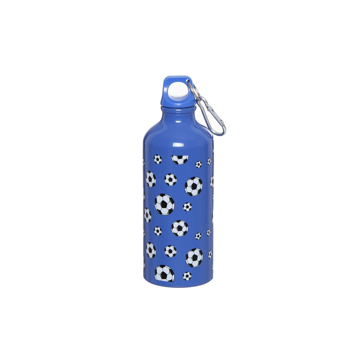 Botella aluminio 600ml futbol