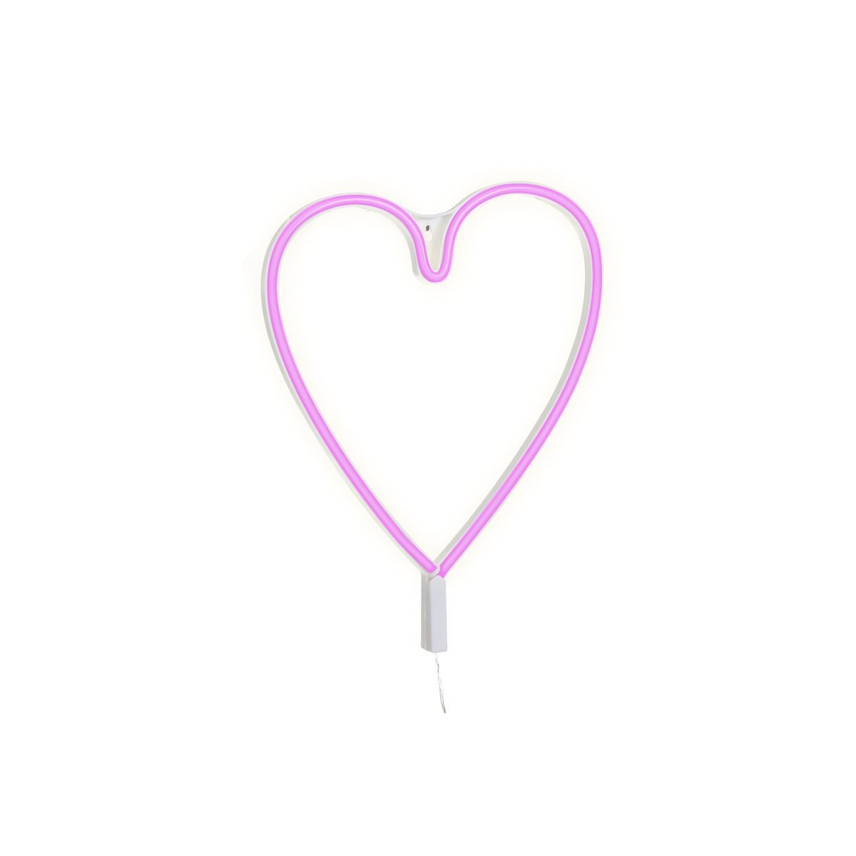 Corazon neon pared