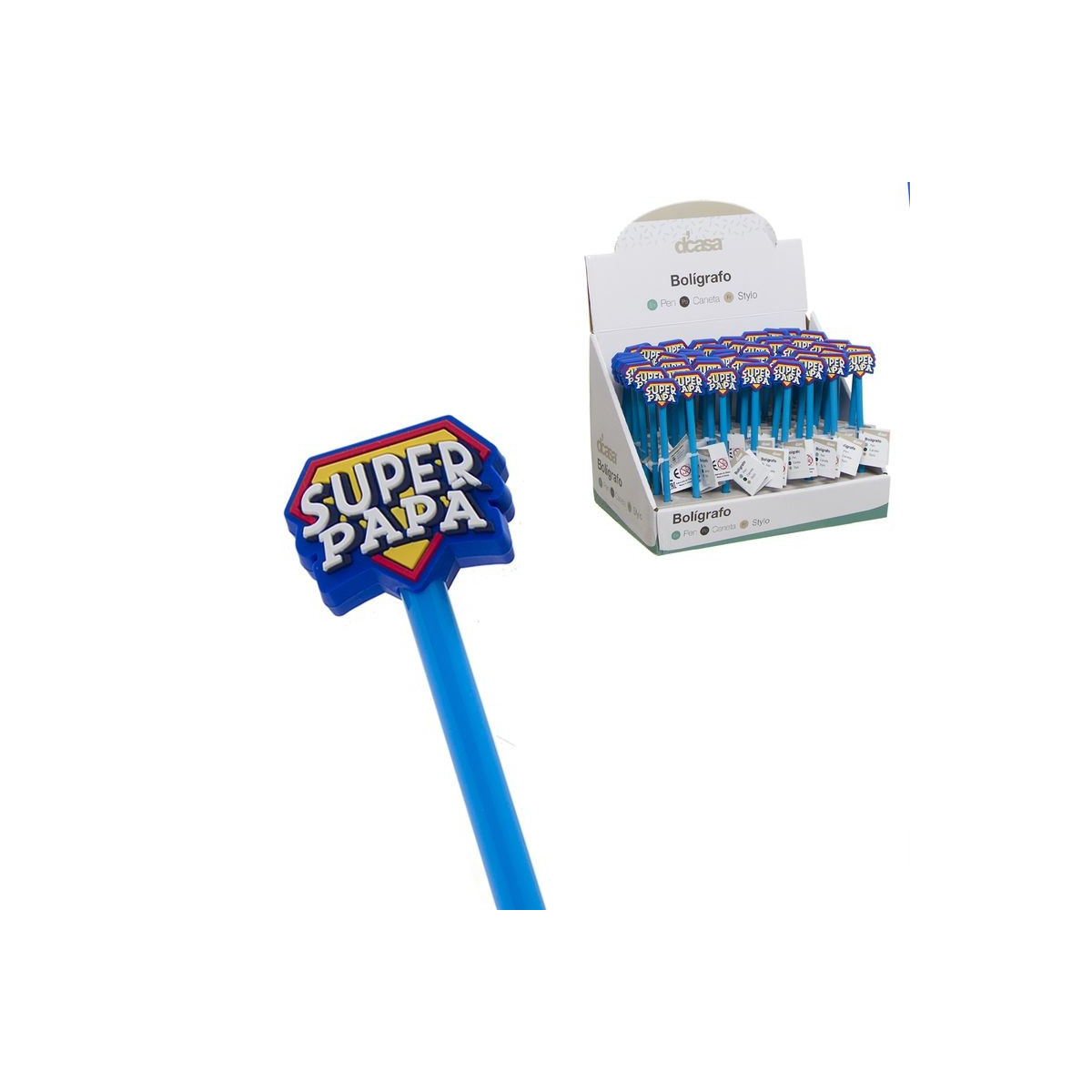 Boligrafo super papá. regalo para padre
