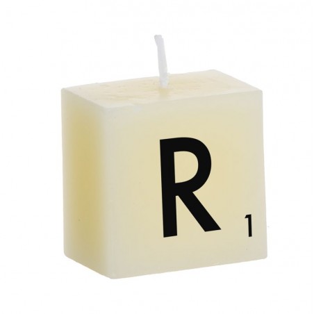 Vela Letra R