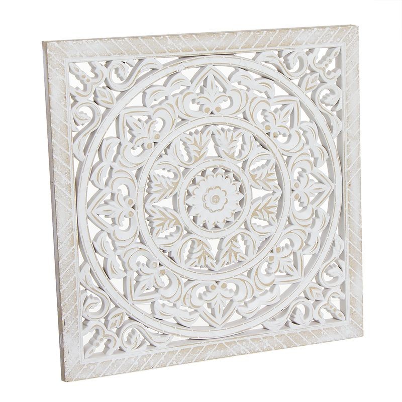 Panel Madera 40x40 Blanco Panel Madera 40x40 Blanco