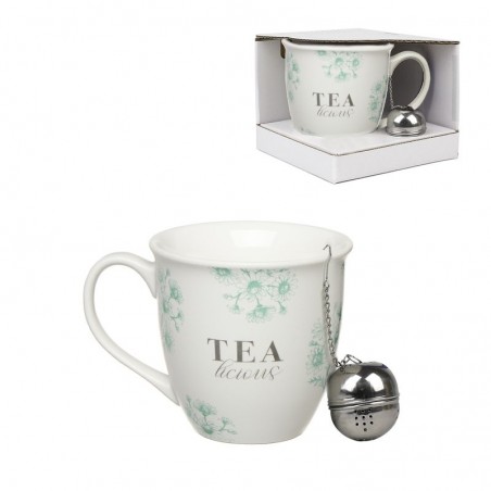 Mug Con Filtro Para Te 510ml Tea Time