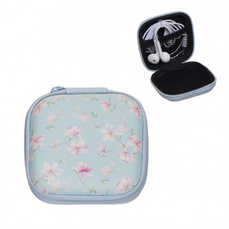 Auriculares Con Funda Flores