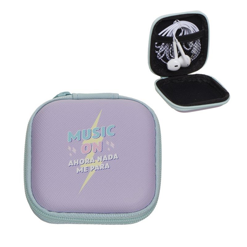 Auriculares Con Funda Music On Auriculares Con Funda Music On