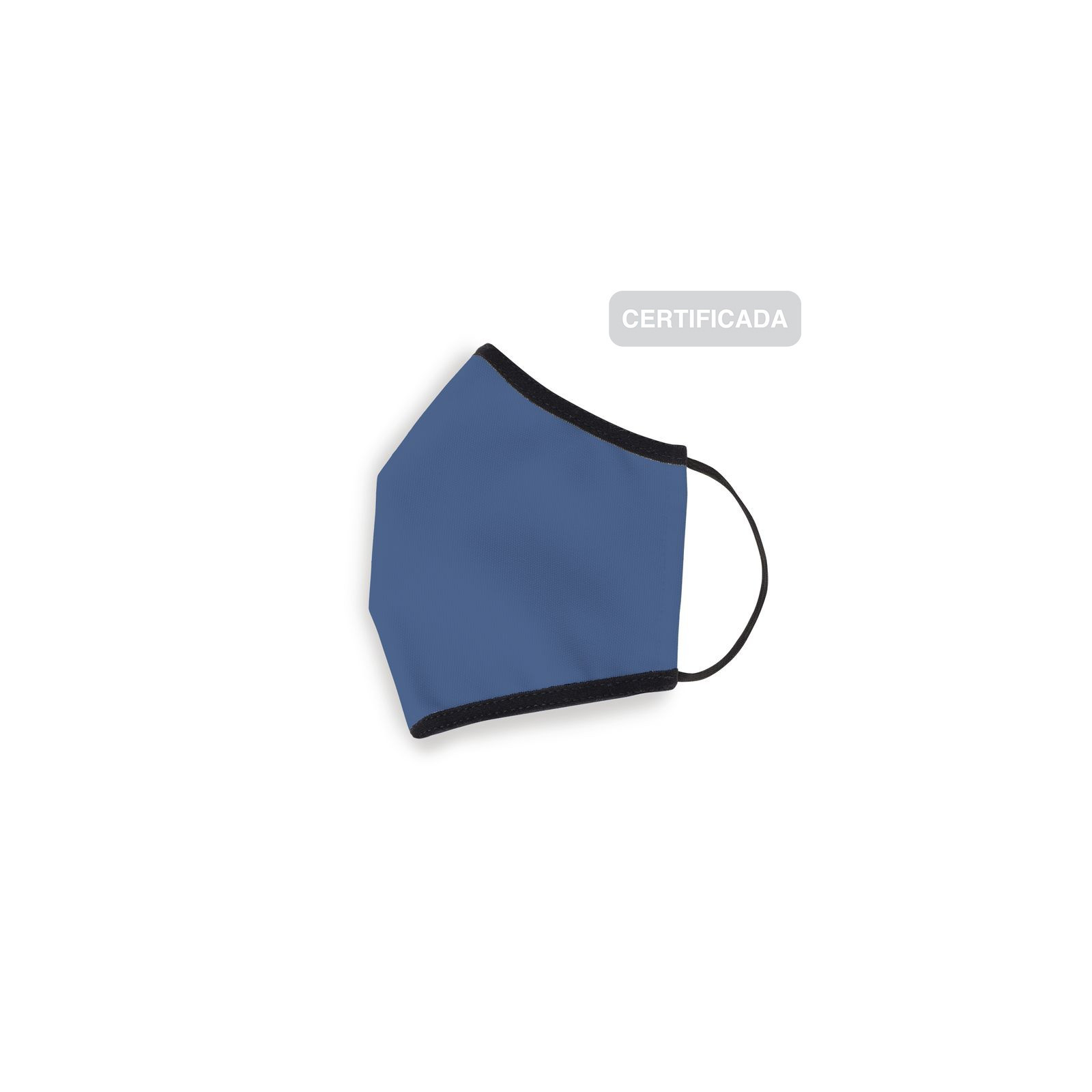 Mascarilla higienica reutilizable adulto azul