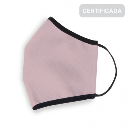 Mascarilla Higienica Reutilizable Adulto Rosa