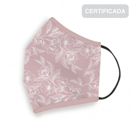 Mascarilla Higienica Reutilizable Adulto Floral