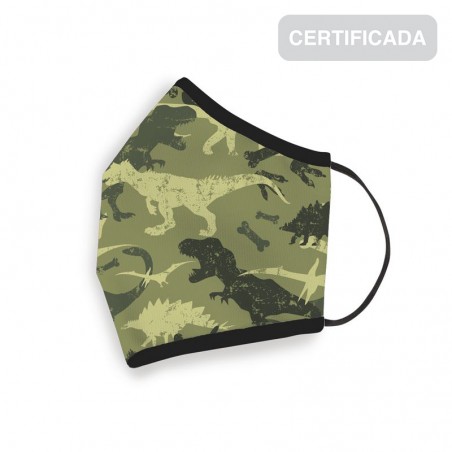 Mascarilla Higienica Reutilizable Infantil 6 9 Años Dinos