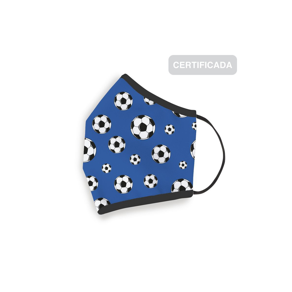 Mascarilla higienica reutilizable infantil 10 12 años futbol