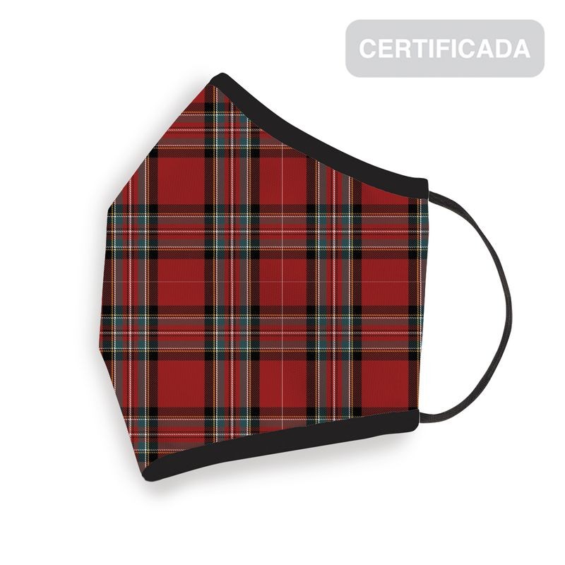 Mascarilla higienica reutilizable adulto escoces