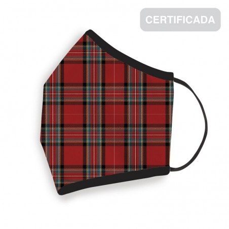 Mascarilla Higienica Reutilizable Adulto Escoces
