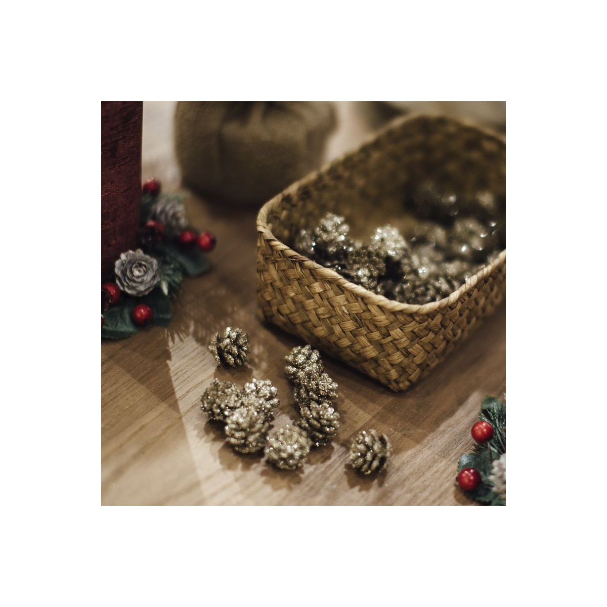 Pack 32 piñas champagne