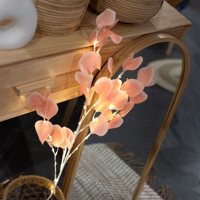 Ramas 30 Leds 90cm Flores Rosa 2xaa Ramas 30 Leds 90cm Flores Rosa 2xaa