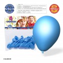 Pack Globo Azul Celeste 9r 30 Unidades