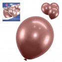 Pack Globo Cromado 4 Oro Rosa