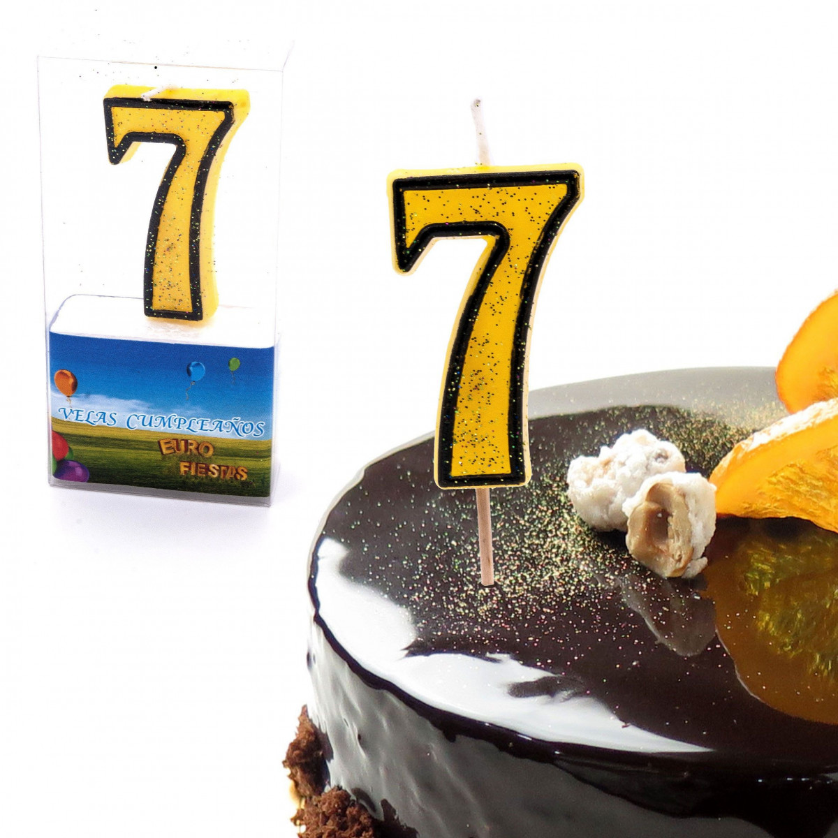 Velas purpurina nº 7