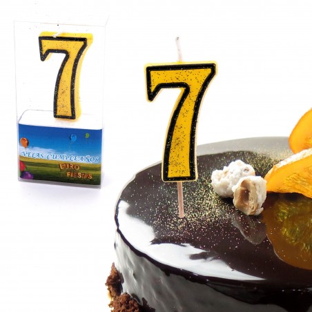 Velas Purpurina Nº 7