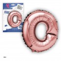 Globo Poliamida Oro Rosa 40cm O