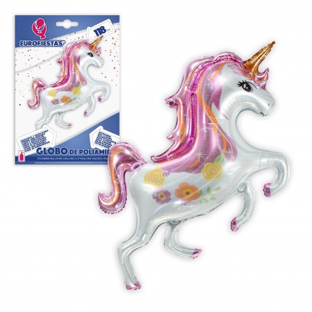 Globo Poliamida Unicornio De Pie 118cm