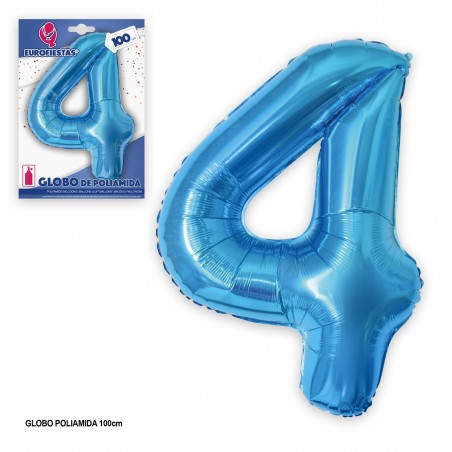 Globo Poliamida 1m Azul 4