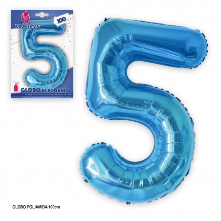 Globo Poliamida 1m Azul 5