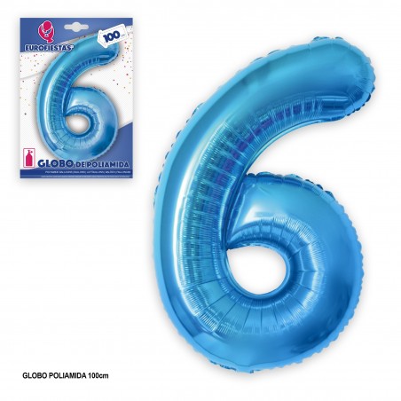 Globo Poliamida 1m Azul 6