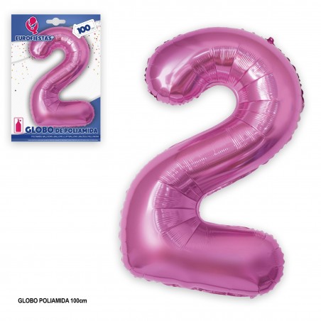 Globo Poliamida 1m Fucsia 2