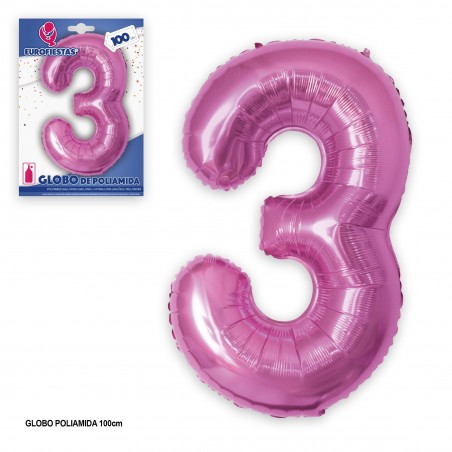 Globo Poliamida 1m Fucsia 3