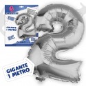 Globos Poliamida 1m 2 Plata