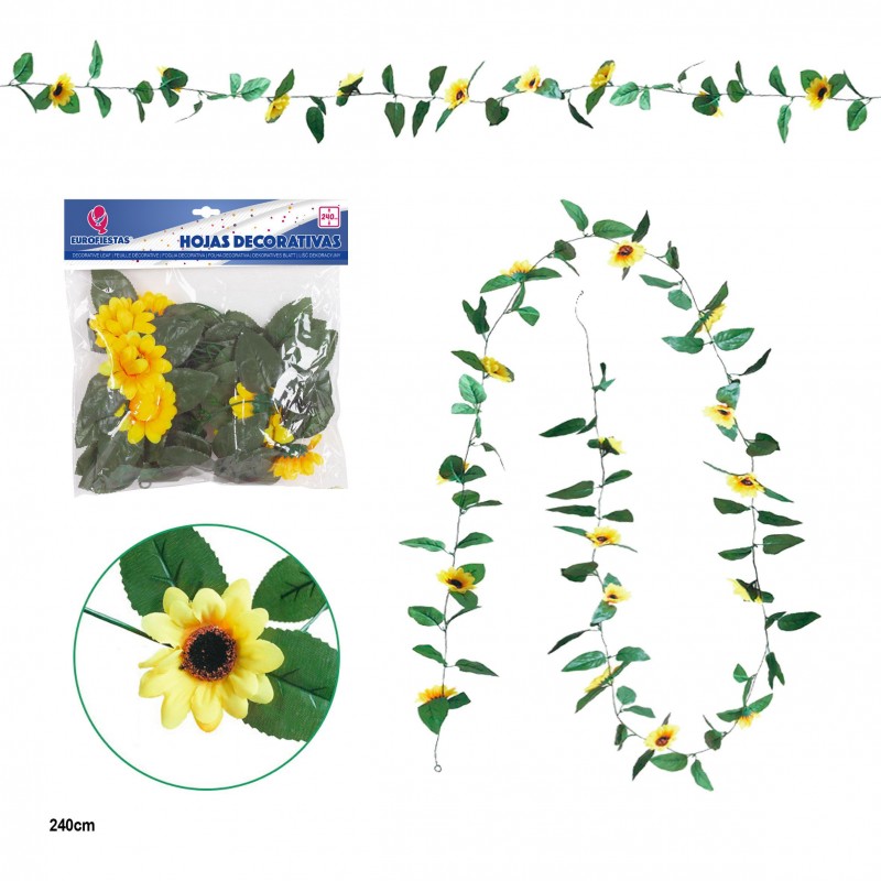 Hoja Decorativa Girasol Pequeño Hoja Decorativa Girasol Pequeño