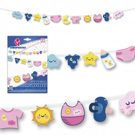 Guirnalda Baby Shower Figuras