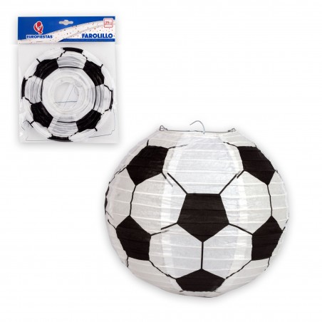 Farolillo redondo 25cm balon futbol