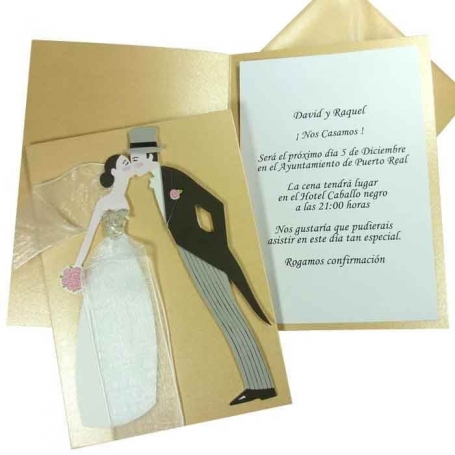 invitacion original boda