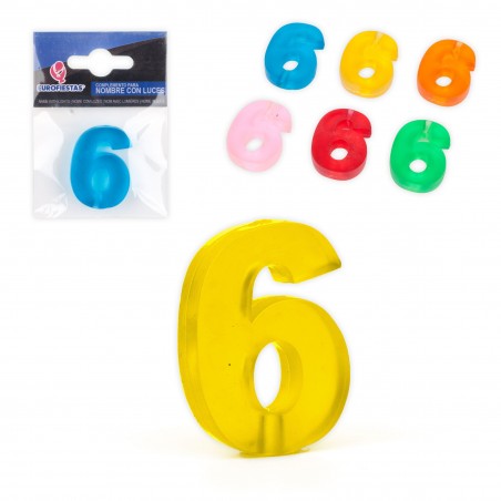 Nombre Led 6