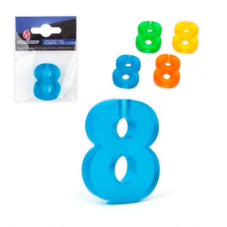 Nombre Led 8