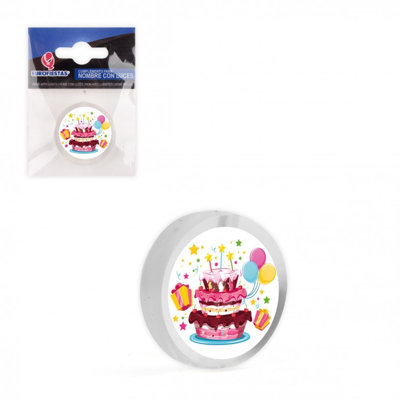 Nombre Led Circulo Tarta Nombre Led Circulo Tarta
