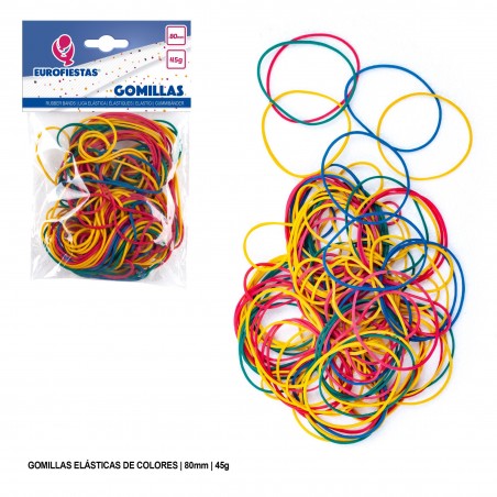 Gomillas Colores 80mm