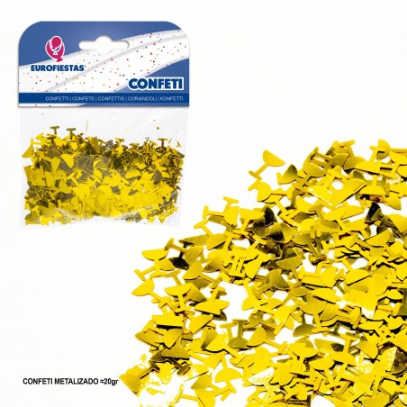 Confeti Brillante Copa Oro