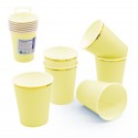 Vaso pastel amarillo
