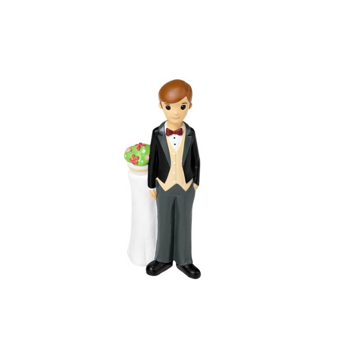 Figura de tarta de boda novio