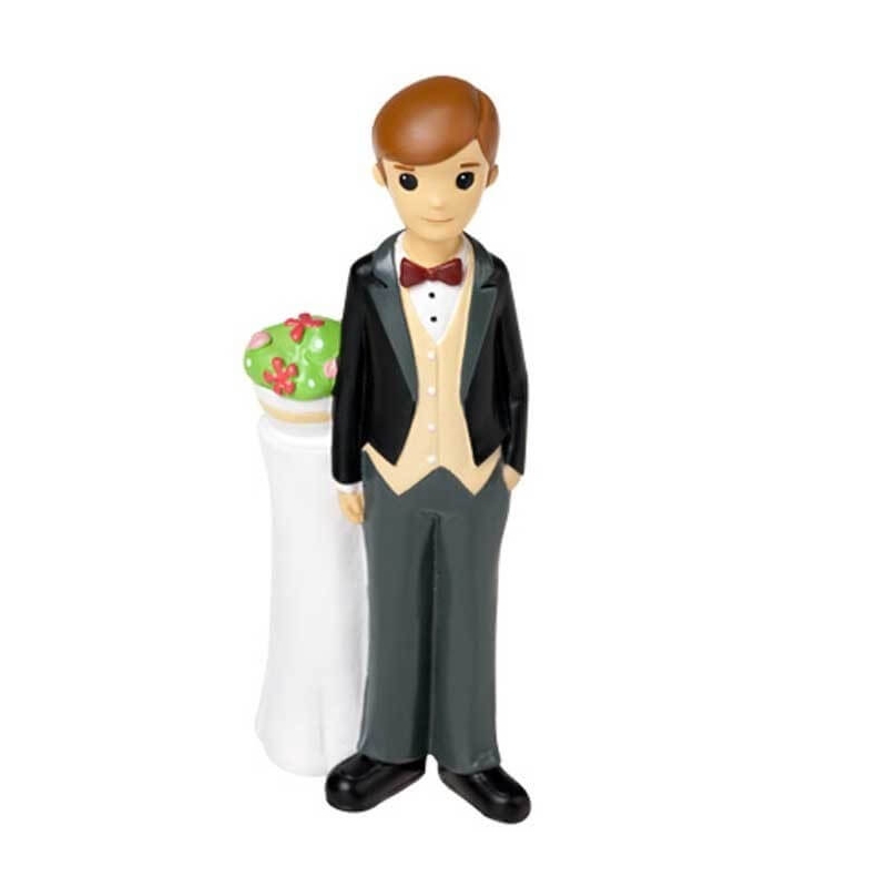 Figura de tarta de boda novio